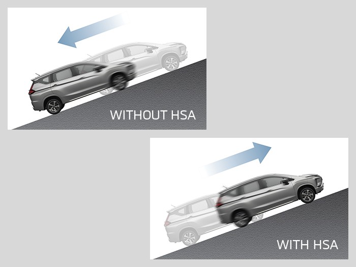 hill start assist mitsubishi xpander